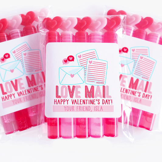 Love Mail Valentine's Day Stickers